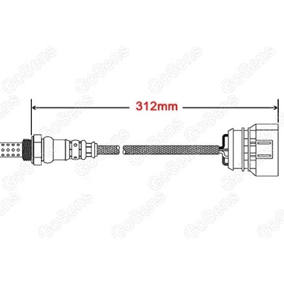 O2 Sensor Buick Cadillac Chevy GMC  OE# 5855395,250-24773,0258006938, 2005-2018 - Picture 3 of 10